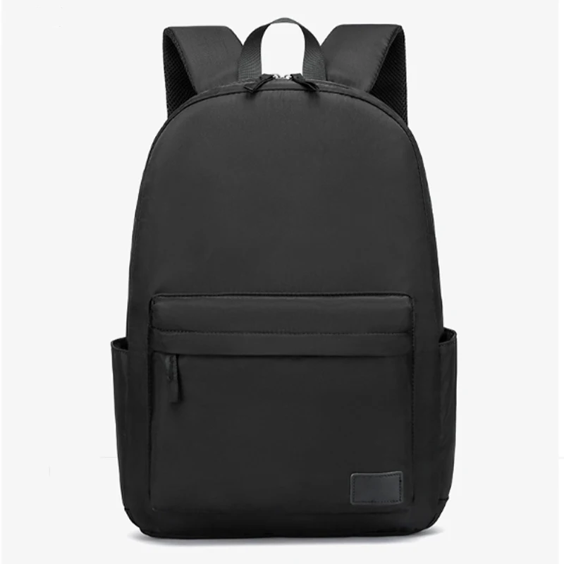 Simple and high-capacity outdoor short distance business backpack, high-end men's and women's leisure student backpack