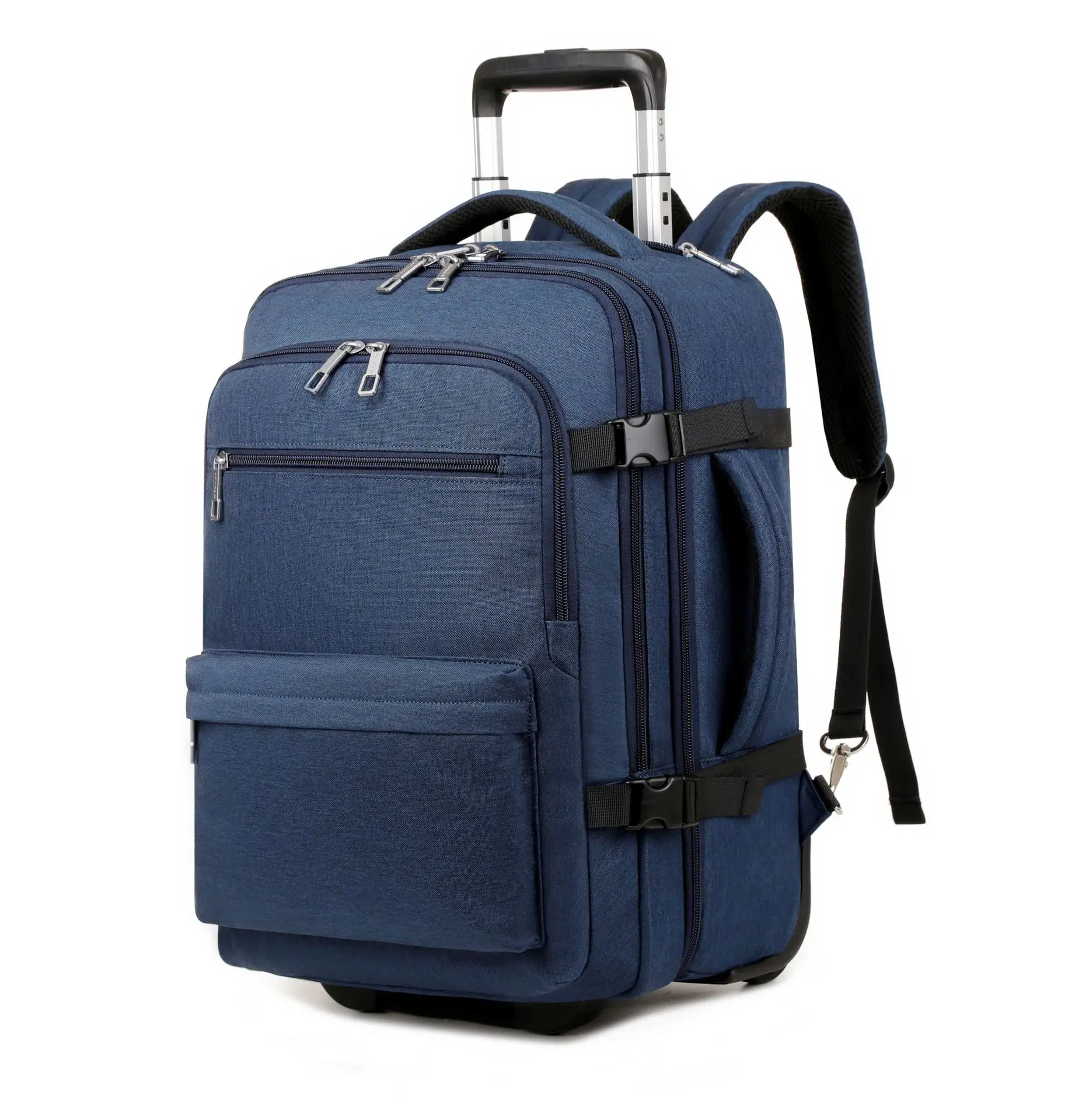 

Men travel Trolley Bag School wheeled Backpack carry on hand luggage Travel Luggage bag rolling luggage bag wheeled bag suitcase