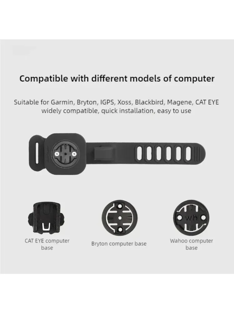 AliExpress enlee 1PC GUB 630 Silicone Bike Computer Bracket Ultra-Light Shock Resistant Anti-Slip Base Universal Phone Mount Adapter