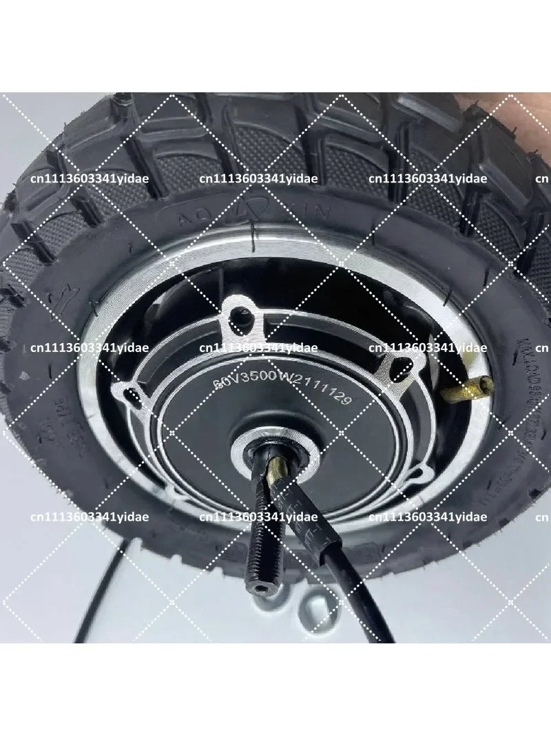 10-Inch Off-Road Tire Hub Motor for Scooter Power Saving Torque Boosting Battery Life Extended Electric Vehicle Driver Motor