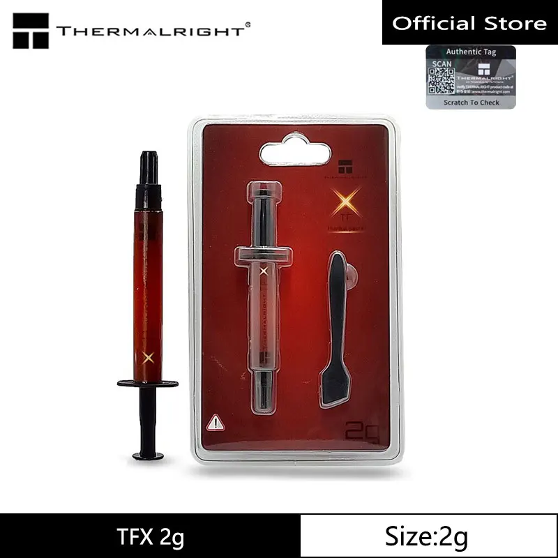 Thermalright TFX 14.3w thermal grease is suitable for computer CPU/notebook, high-performance non-conductive thermal paste