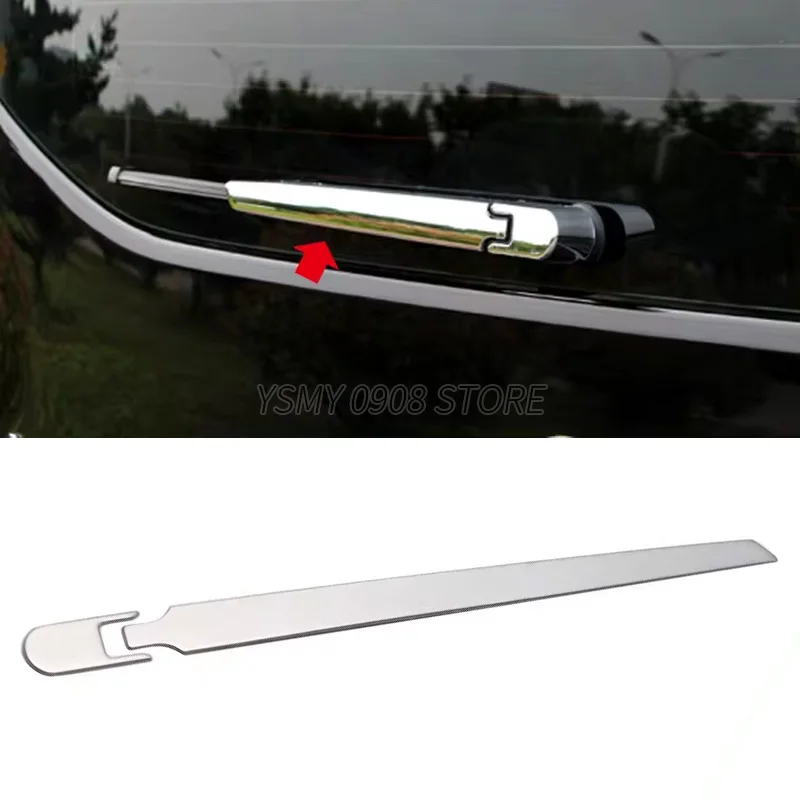 

High Grade Rear Rain Wiper Decorative Trim for Benz Vito 2018 Stainless Steel Car Styling Sticker Exterior Accessories