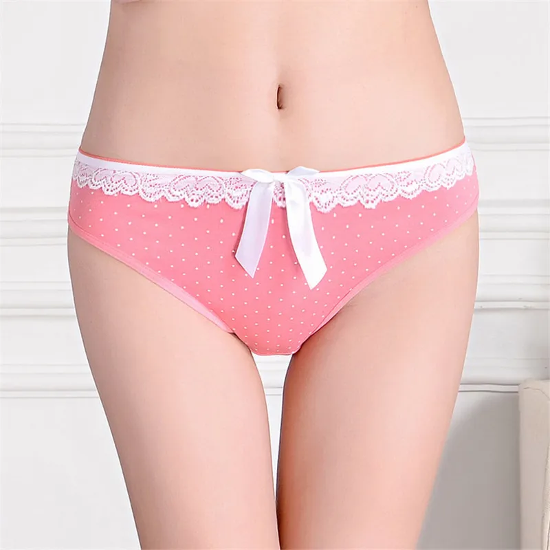 New Style 5Pcs/lot  Cotton Lady Underwear Manufacturer Direct Sales Comfortable Sexy Women Cotton Panties Girl Briefs 86815