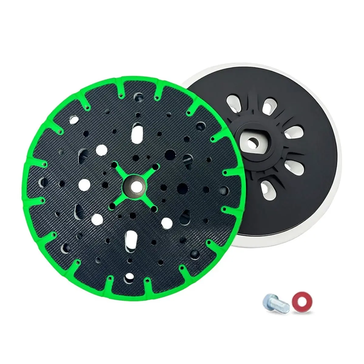 REST 202458 6-Inch Soft Sanding Pad for 150/3 EQ, EC 150/3 EQ, 150/5 EQ, EC 150/5 EQ Sander,M8 Thread