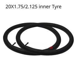 20x1.75/1.95/2.125 Inch Electric Bicycle Inner Tube 20*1.75 Inch Mtb Camera 20 Inch Bike Pneu Black Rubber Tires Bisiklet Lastik