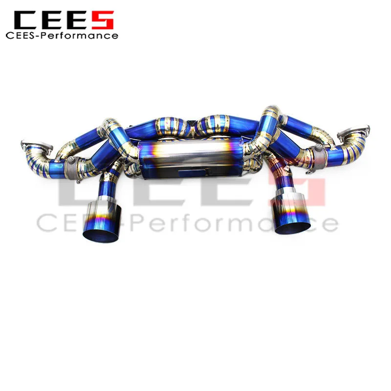 

CEES Tuning Catback Exhaust Pipes for Porsche 718 Cayman GT4 RS 4.0L 2022-2025 Exhaust Pipe with Valvetronic Muffler System