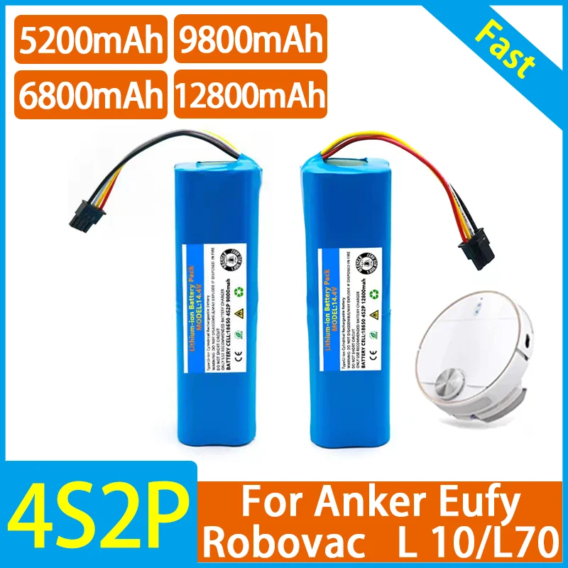 

14.4V 9800mah For XiaoMi Lydsto R1 Accessories Lithium BatteryRechargeable Battery Pack is Suitable For Repair and Replacement