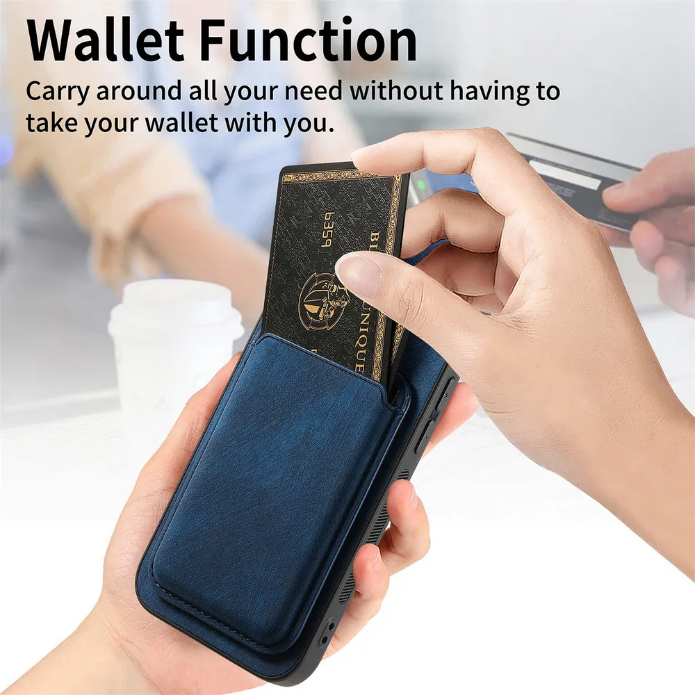 Realme GT Master 2IN1 Detachable Leather Card Case For OPPO Realme GT7 Pro C67 C55 C53 C51 C35 C33 C30S C25Y C21Y Back Cover image 4