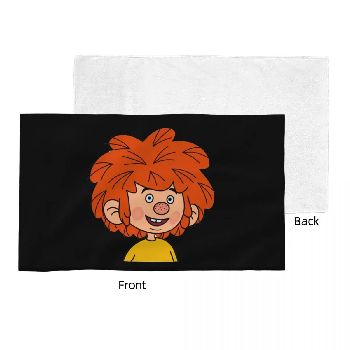Custom Pumuckl Soft Face Towel Quick Dry Pool Bath Cotton Towels Absorbent
