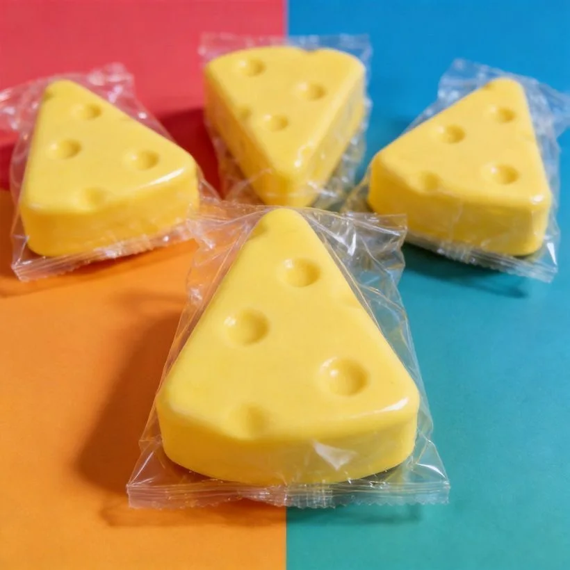 Vaseline-Käse Squishy Spielzeug, Weiches Quetsch-Stressabbau-Fidget-Spielzeug – Detail 4