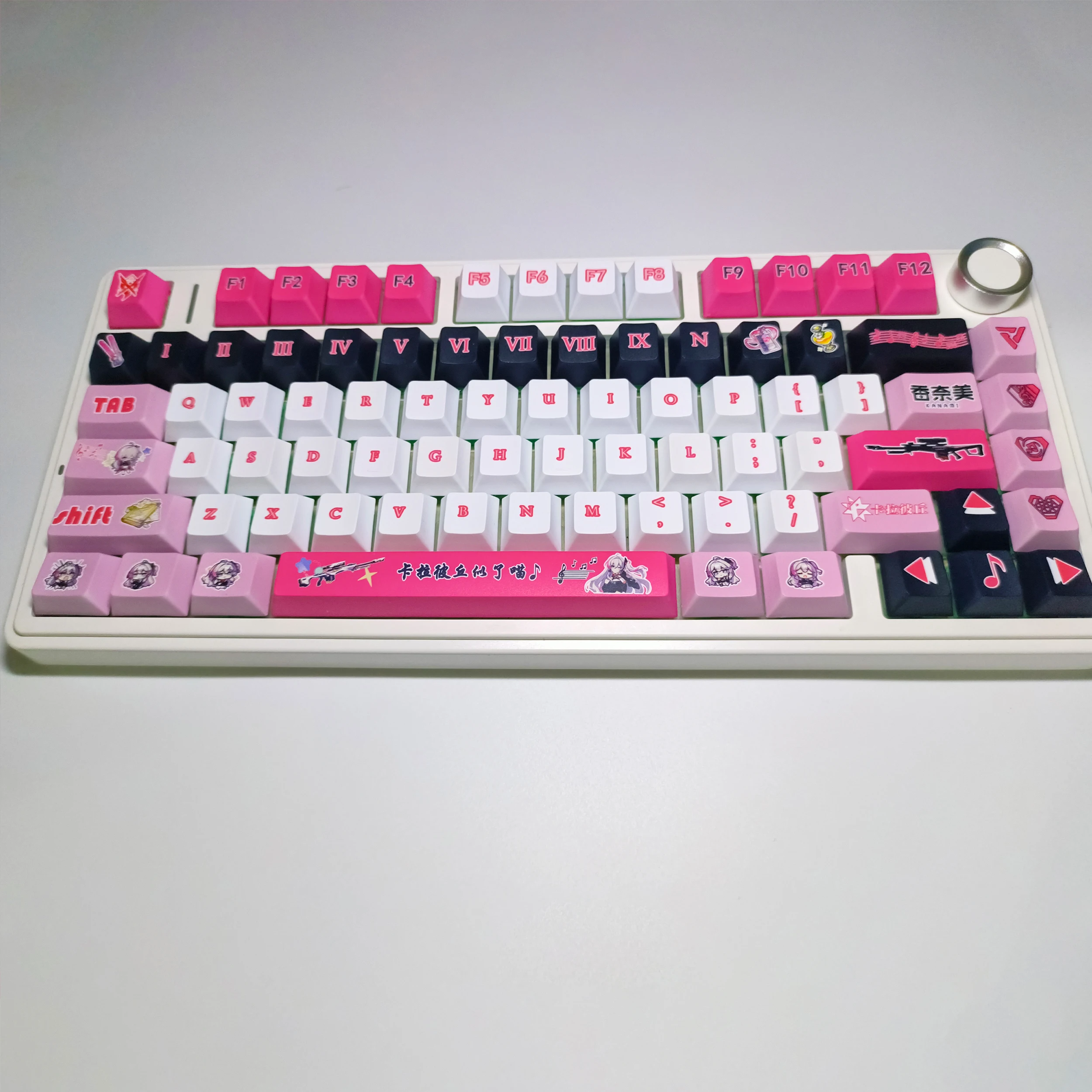 Strinova Kanami 131 Keycaps PBT Keycaps Mechanical Keyboard Gaming Customization