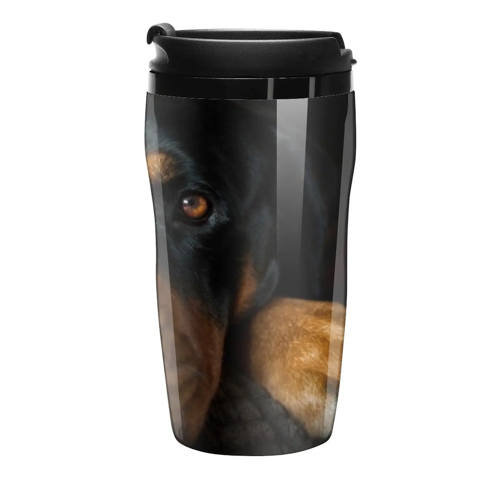 New Rottweiler Resting Travel Coffee Mug Espresso Coffee Cups Thermos Cup Cup Set Set Black Coffee Cup