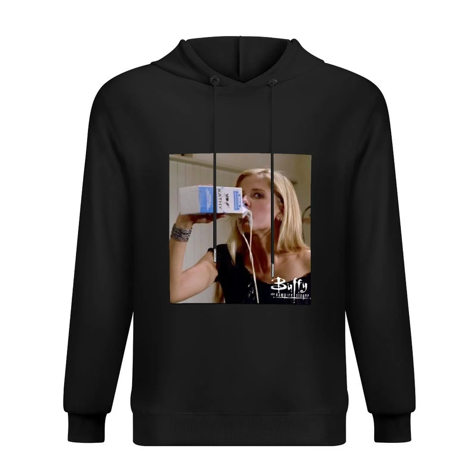 

BUFFY MILK Hoodie mens clothes japanese style men's sweat-shirt autumn jacket men graphic hoodies