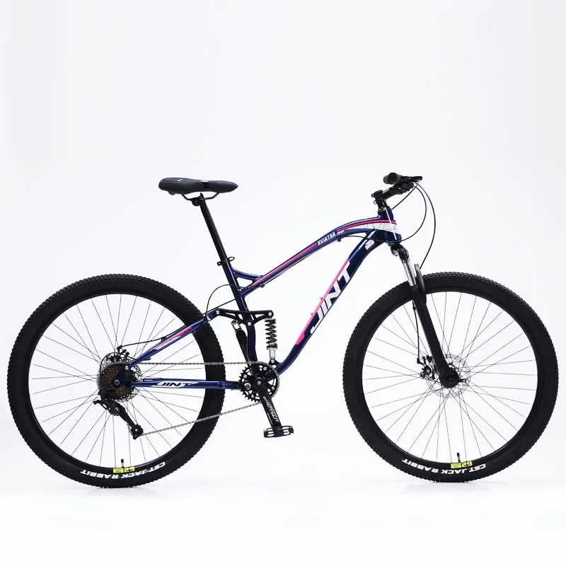 Top-level Soft Tail Hydraulic Braking Aluminum Alloy Mountain Bike 9/10/11/12 Speed Bicycle Customizable