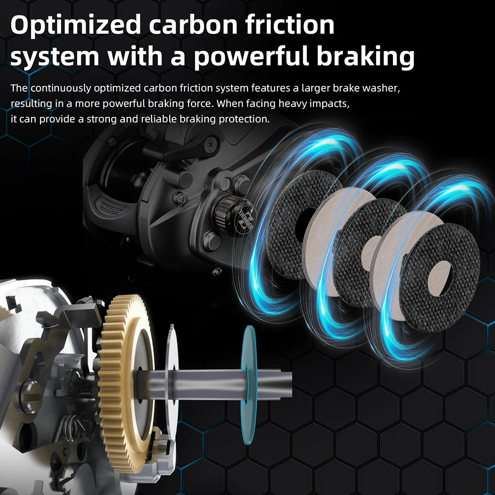 بكرة صيد كهربائية رقمية 3000 للمياه المالحة مصنوعة من الألومنيوم للصيد