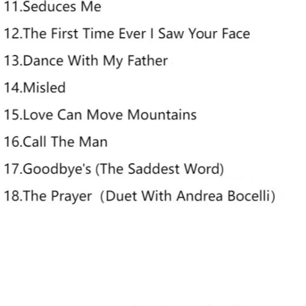 مجموعة Celine Dion Century 2CD - القصص المميزة بما في ذلك "قلبي سيذهب على" لعشاق الموسيقى ومحبي الموسيقى الموسيقية