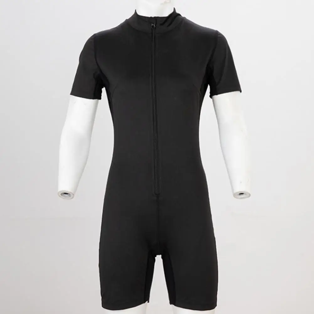 Traje de Sauna moldeador de cuerpo completo, mameluco deportivo absorbente de calor, traje de Sauna de alta compresión con cierre de cremallera para quemar calorías