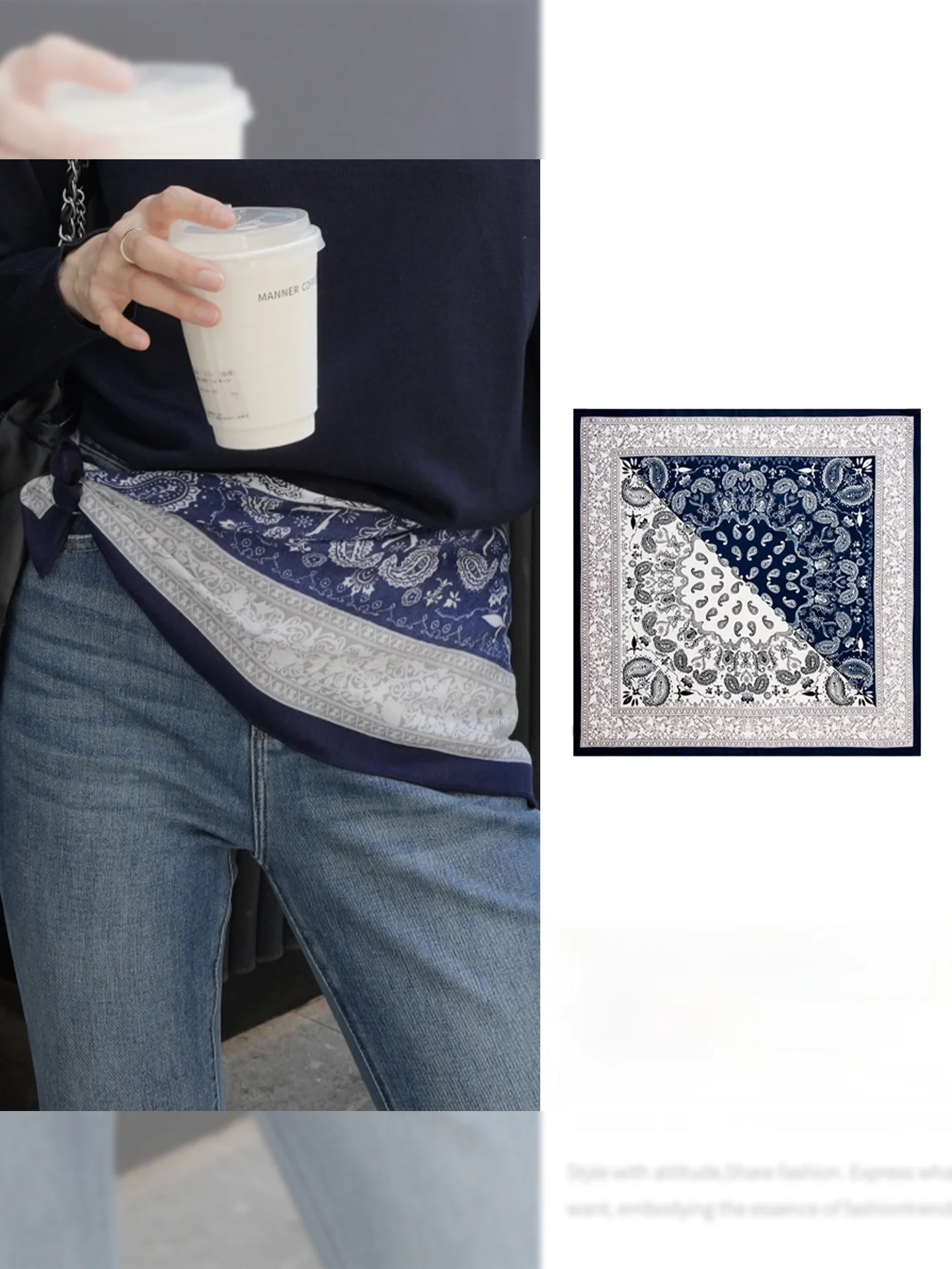cinto-de-lenco-quadrado-feminino-retro-de-seda-com-estampa-floral-de-nogueira-azul-e-branco-versatil-para-jeans-com-toque-de-luxo-e-decoracao-de-cintura