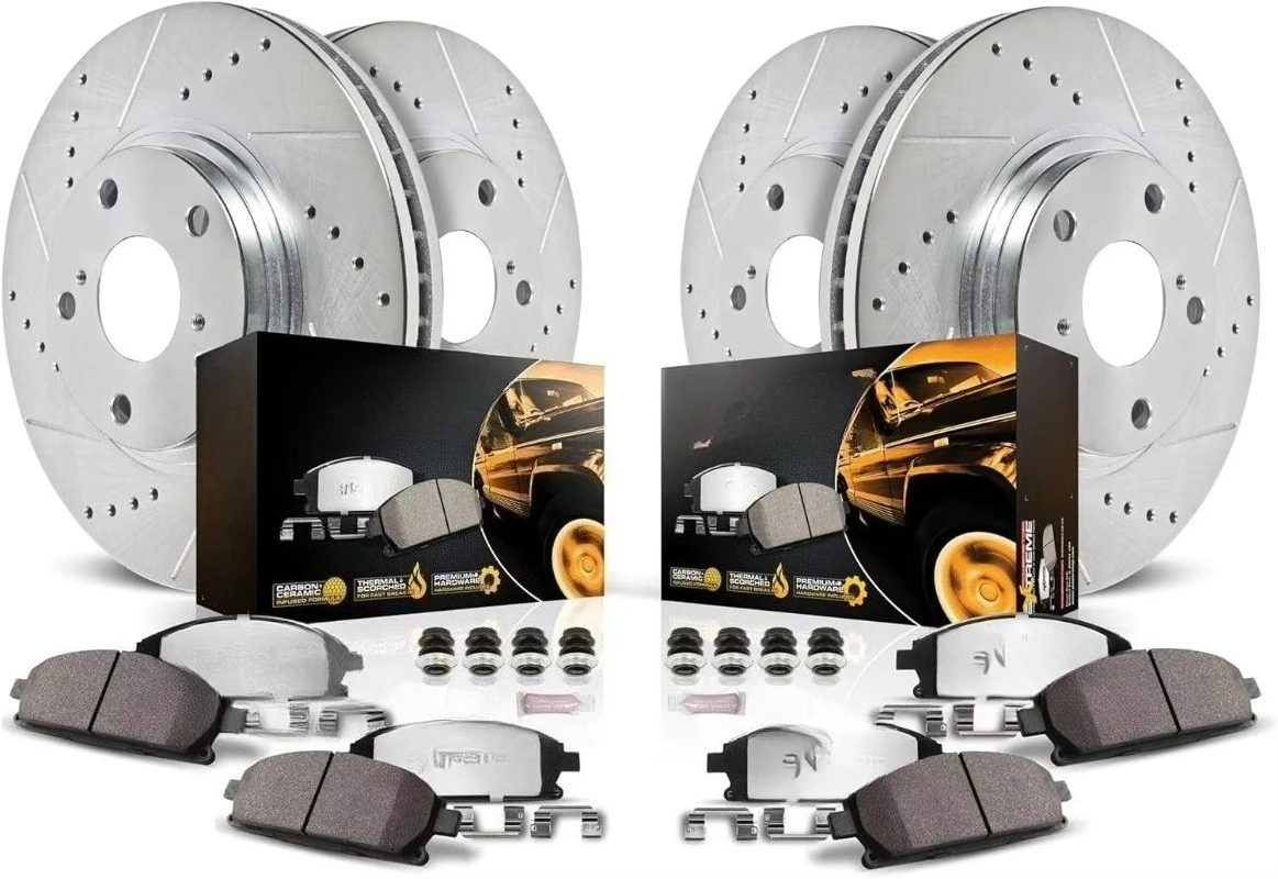 Brakes and Discs Wk2 Big Brake Kit AR83076XPR 83075XPR D1455