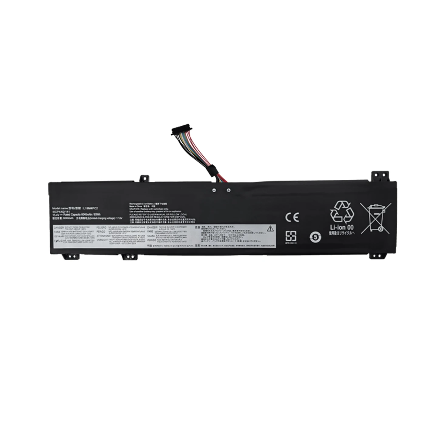 L19M4PC2 93Wh/6040mAh 15.4V Higher Capacity Replacement Laptop Battery for Lenovo Legion 5/7/C7/Y9000K
