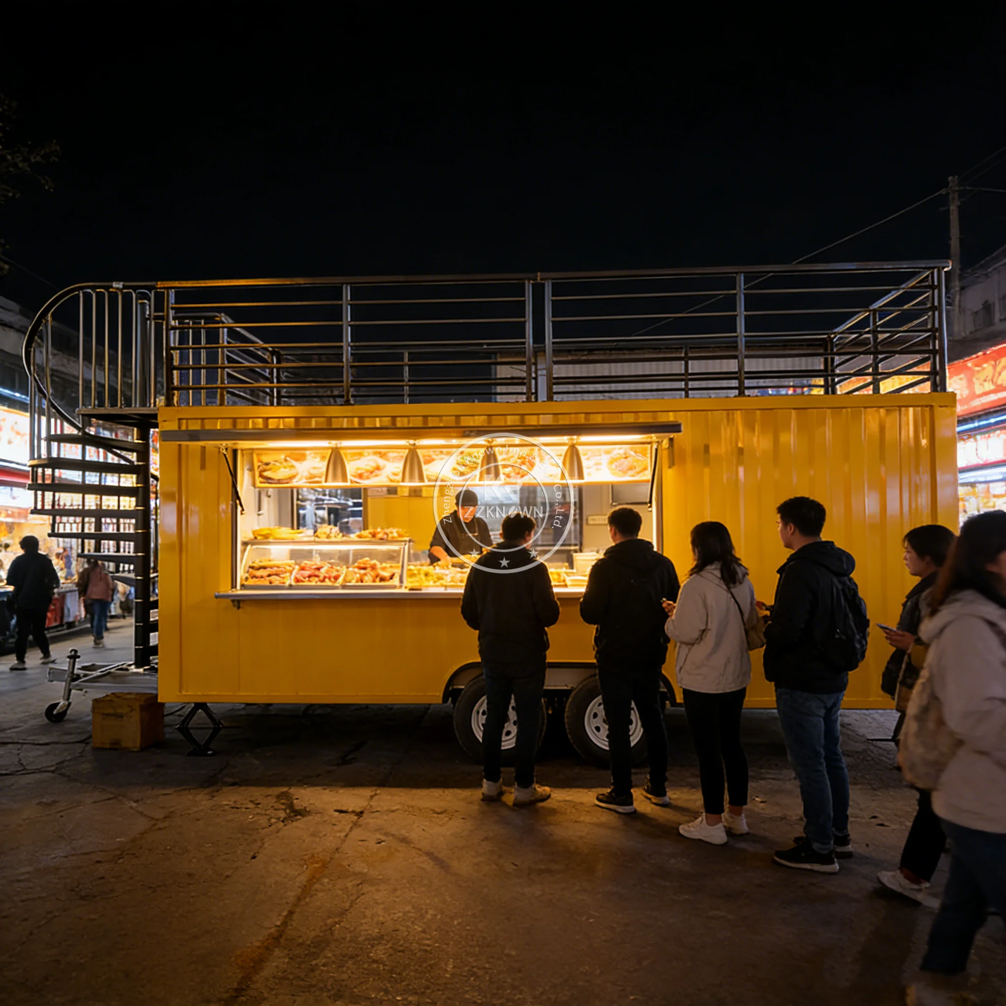 Modern Design Steel Sandwich Panel Modified Shipping Container Coffee Bar Restaurant for Sale