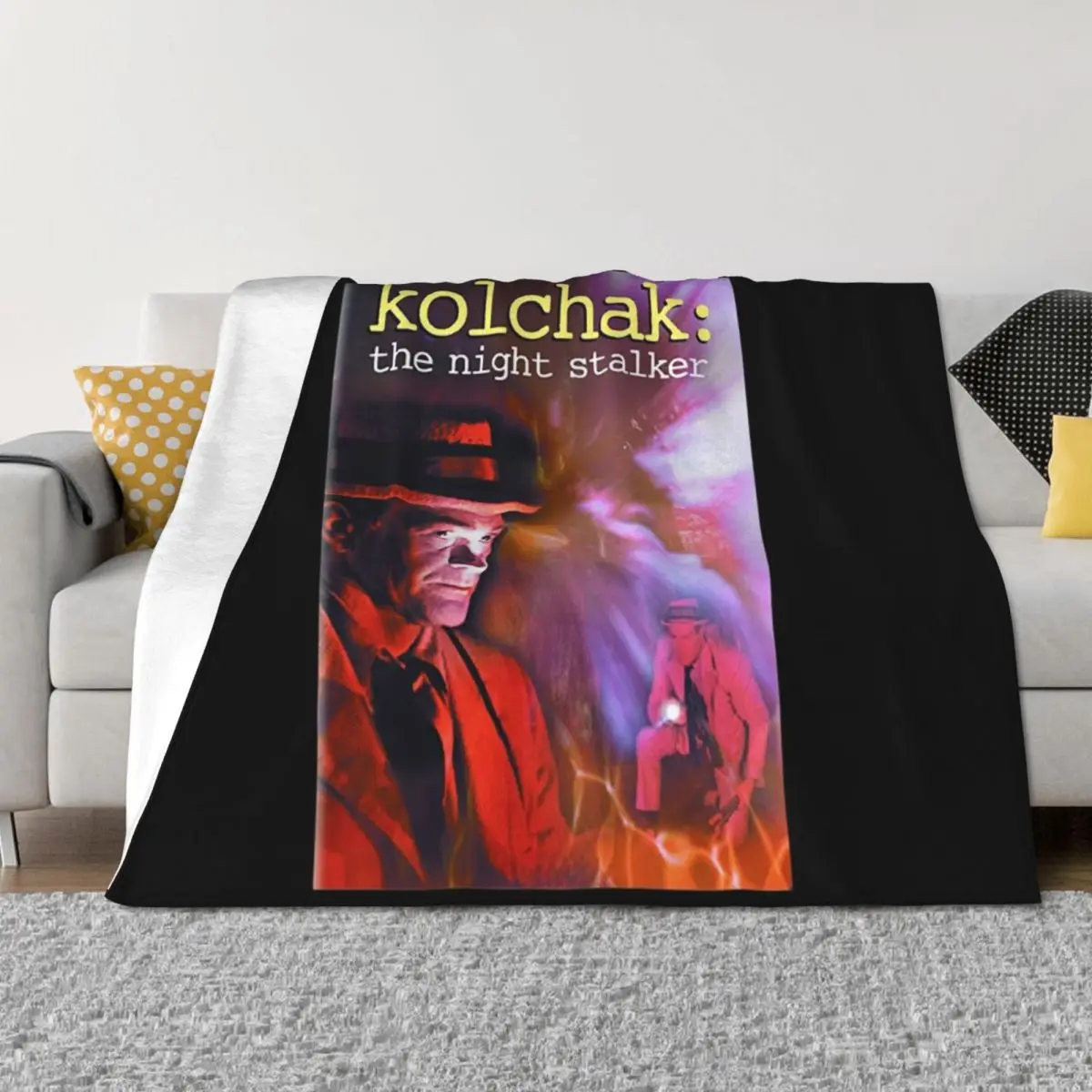 

Poster Mens Kolchak Night Stalkerthriller Small To Graphic Throw Blanket Sleeping Bag Cute Plaid Soft Big Blankets