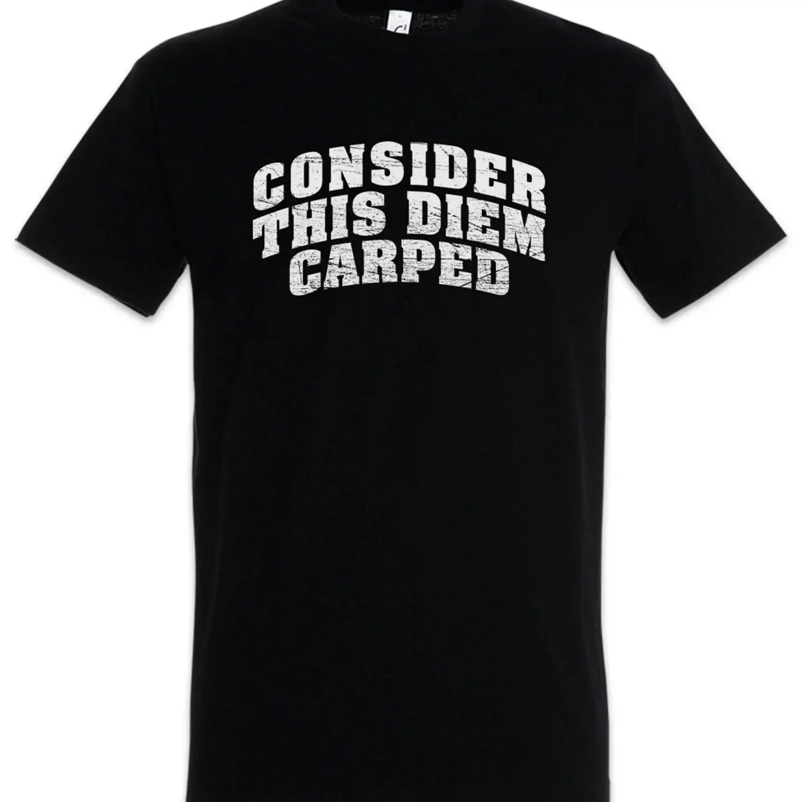 Consider This Diem Carped T Shirt Latin Teacher Seize The Day Fun Carpe vintage Washed Slightly Top For Everyday Wear Stylish