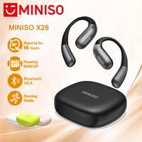 [AI Translator Earphone]MINISO X28 Wireless Headphones Bluetooth 5.4 HiFi IPX5 Waterproof Sports Bass Powerful 16H Battery Life