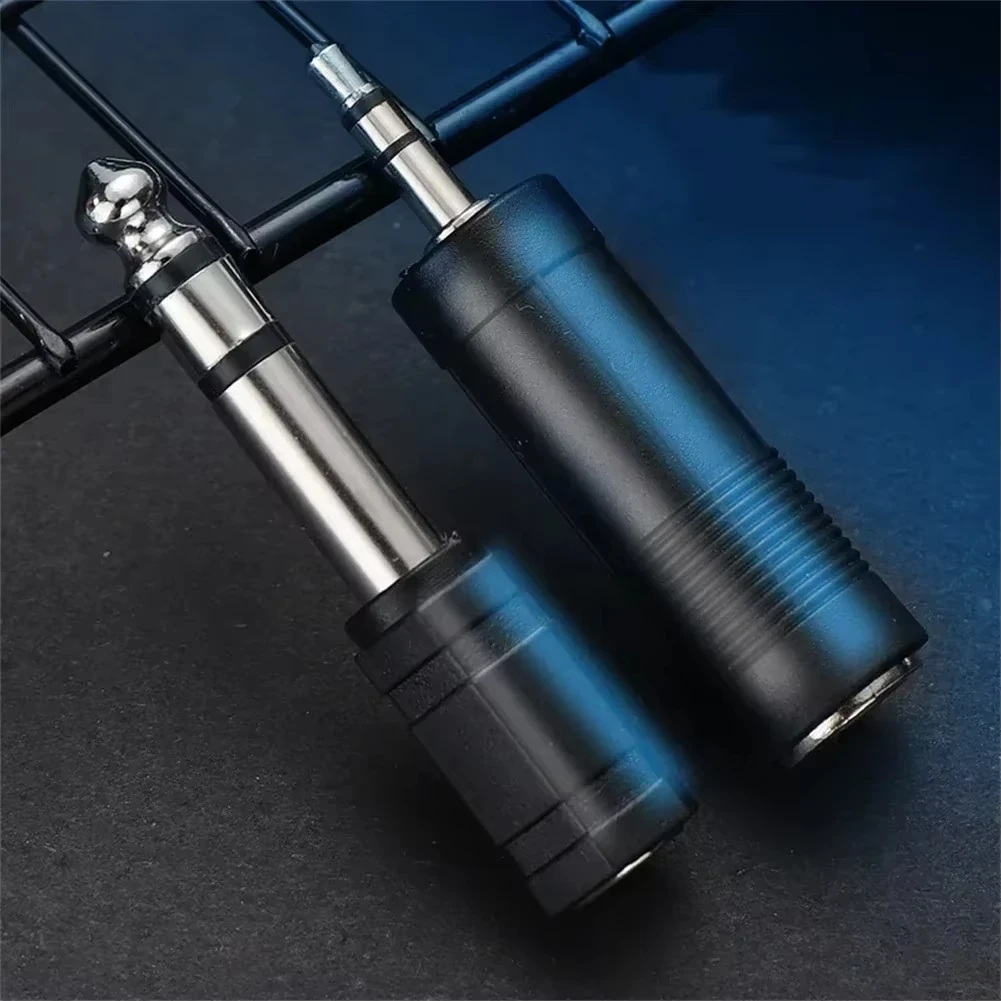 Miwayer 3.5mm Female to 6.35mm Male Stereo Audio Adapter, 1/4 Inch Jack Converter for Headphone Microphone