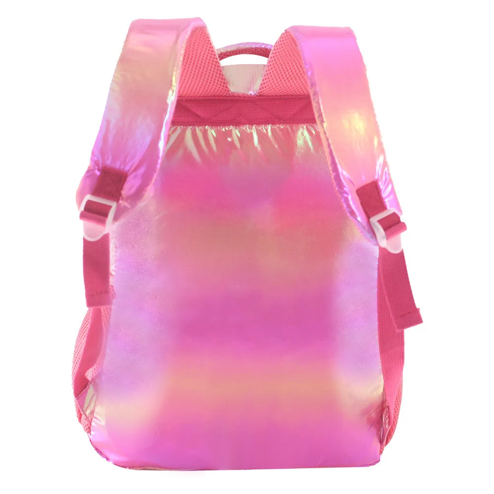 Girls Large Capacity Schoolbag Laser Holographic Star Elementary School Students Cute Backpack 2026