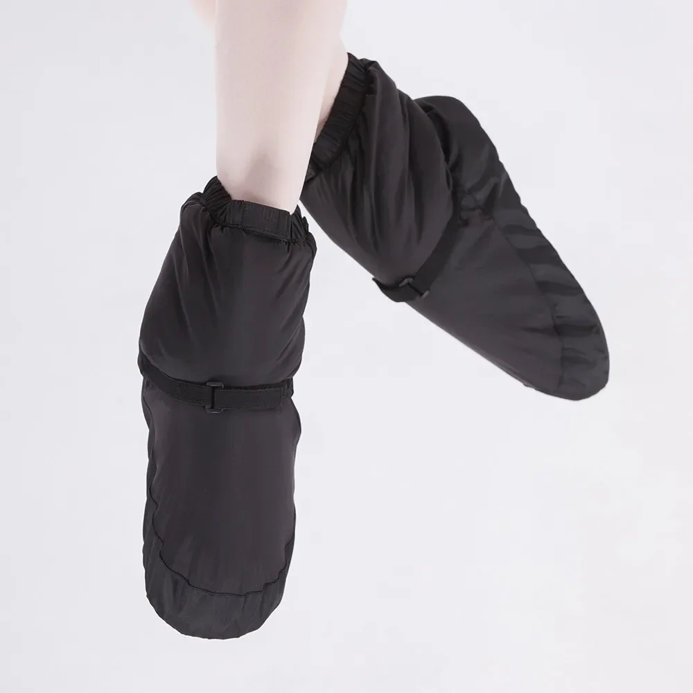 ฤดูหนาว Warm Pointe Dance รองเท้าบัลเล่ต์ Warm-Ups สำหรับสุภาพสตรีรองเท้าเท้าป้องกัน Ballerina Booties