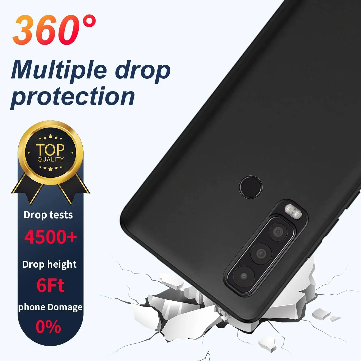 3-in-1 Glass + Full Cover Case for CAT S75 5G Silicone Case for CAT S75 5G Screen Protector