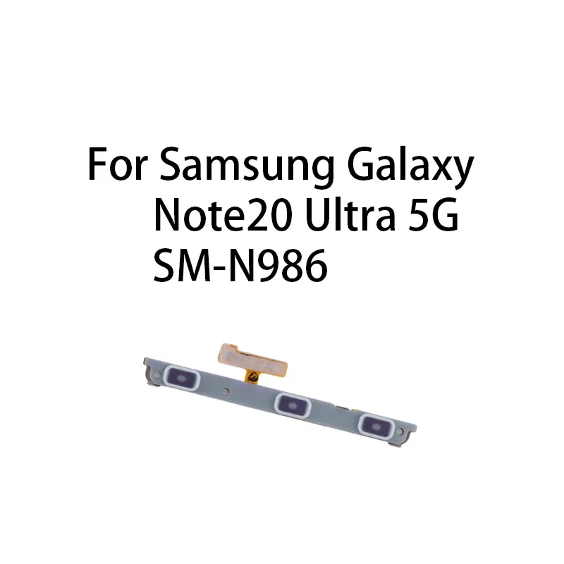 

Power ON OFF Mute Switch Control Key Volume Button Flex Cable For Samsung Galaxy Note20 Ultra 5G SM-N986