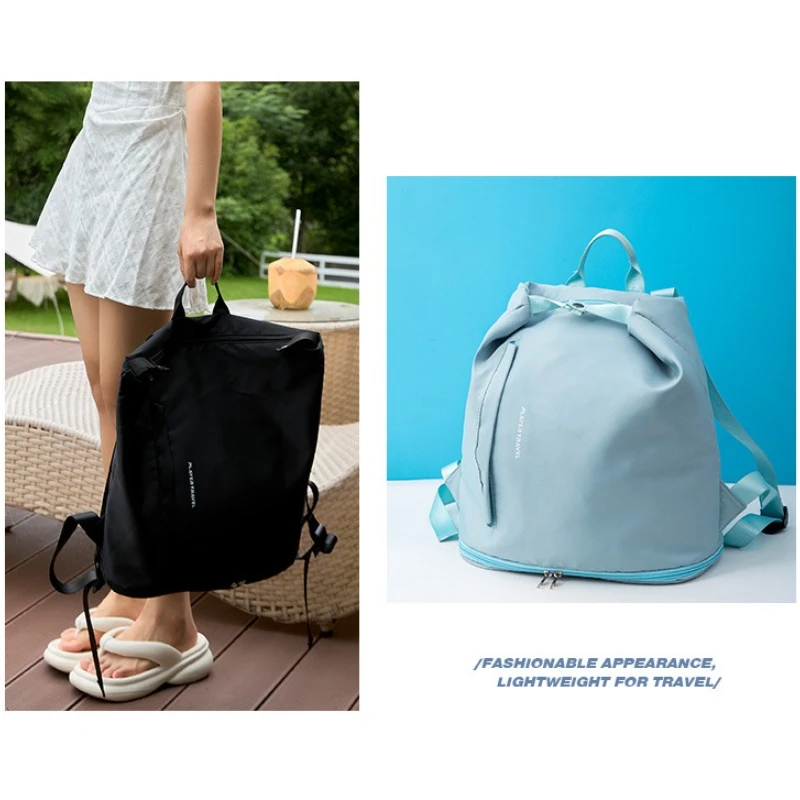 

Waterproof Gym Swim Backpack for Women Men Dry Wet Separate Sports Bag with Shoe Compartment Multi-functional Travel Beach Bag