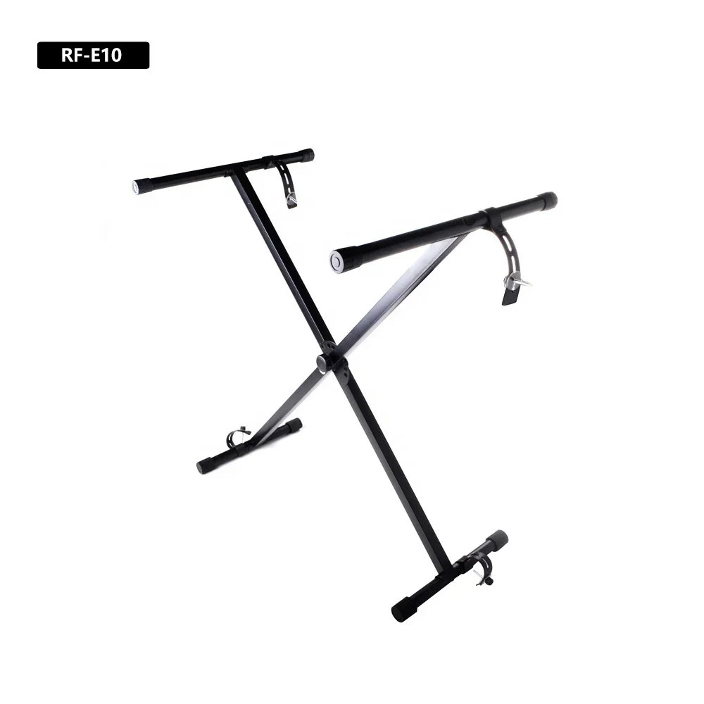 Musical  instruments  keyboard music stand ajustable large single X piano keyboard stand