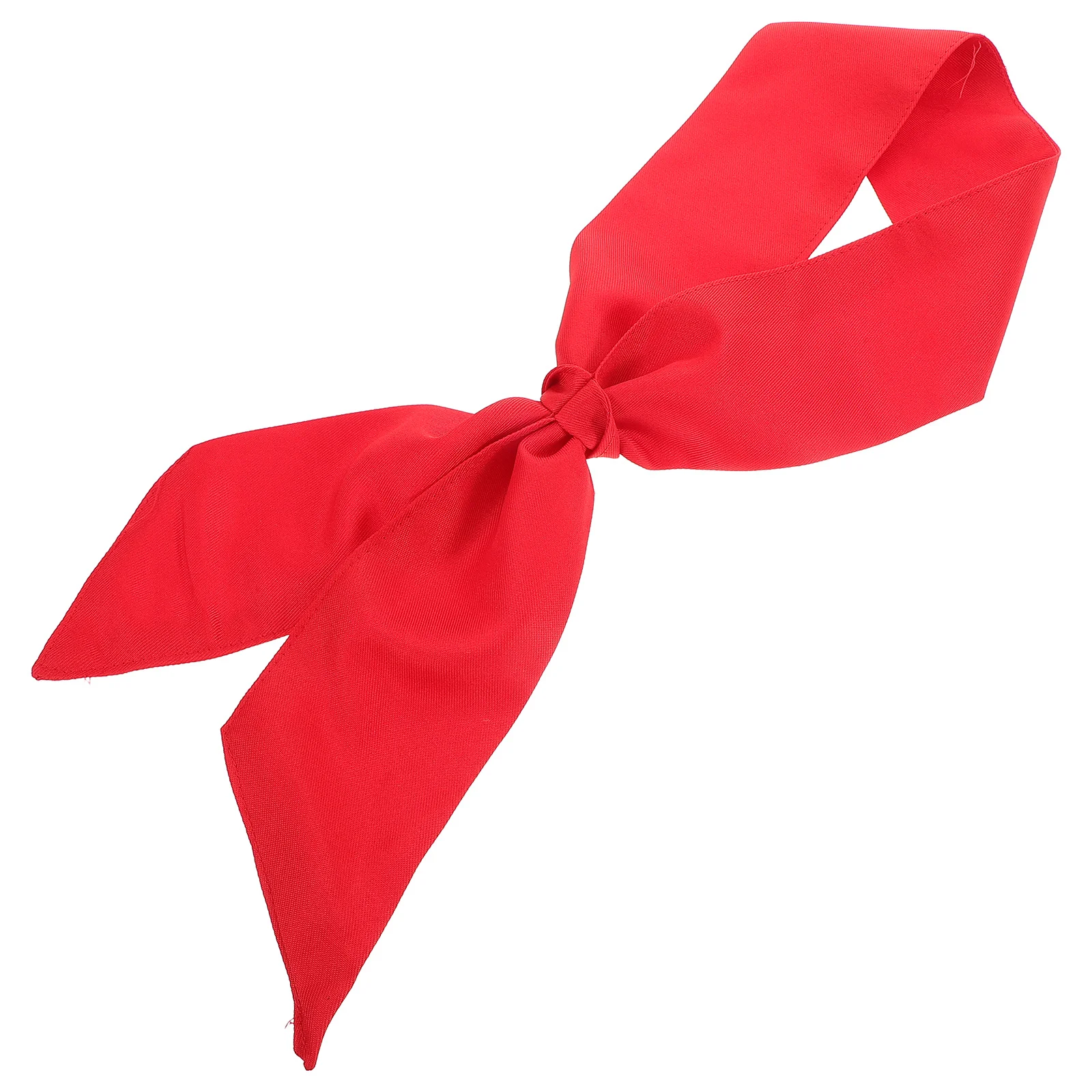 Coton rouge Chef écharpe foulard hommes femmes respirant confortable personnel de cuisine Restaurant barbecue cuisine travail uniforme accessoire