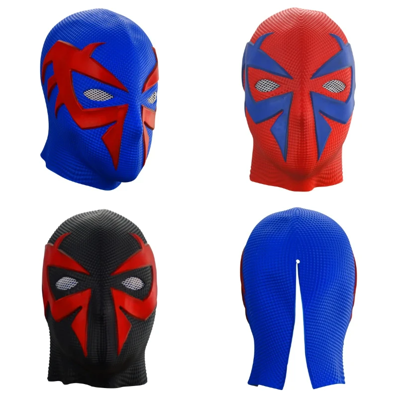 Accessori Cosplay Avengers Supereroe Spider Man Maschera Cartoon Puntelli Cosplay Maschera in lattice Puntelli per costumi da festa di carnevale di Halloween