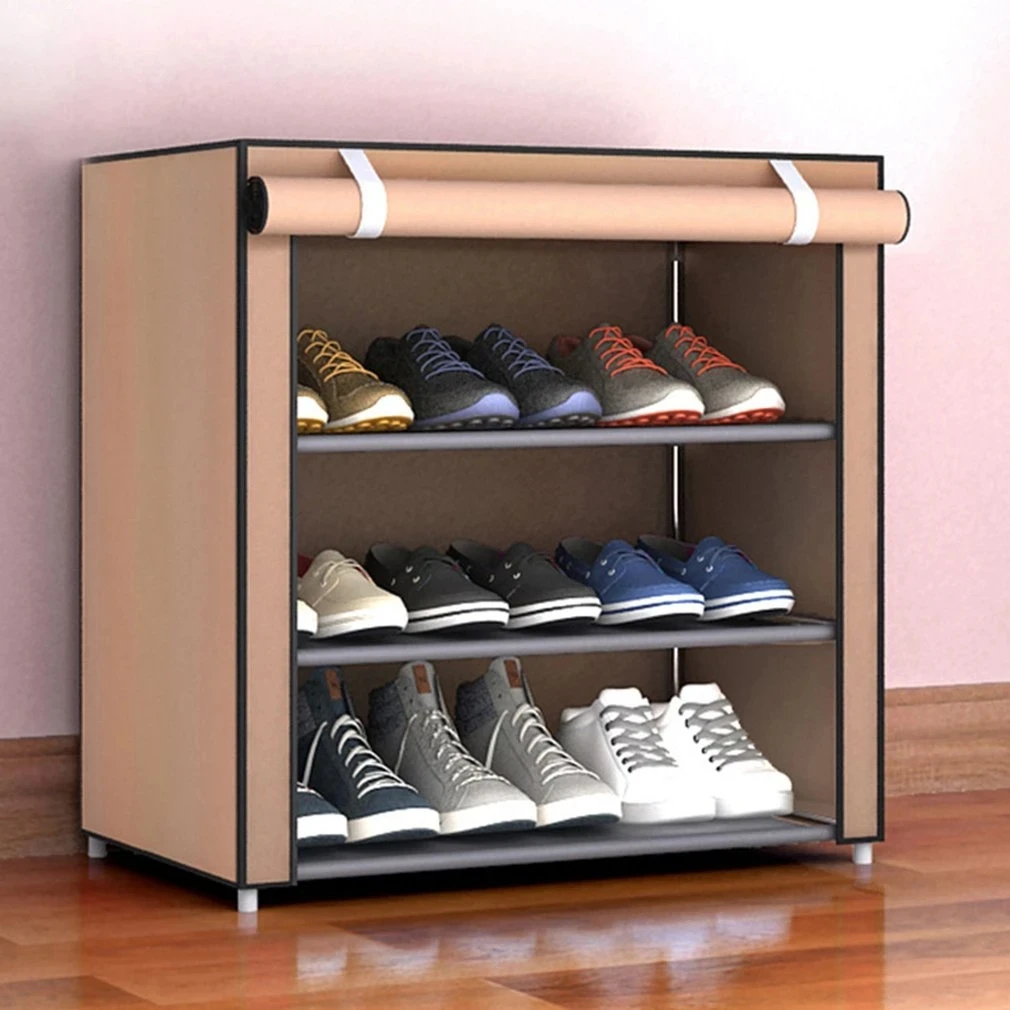 

Multilayer Shoe Cabinet Dustproof Shoes Storage Closet Hallway Space-saving Shoerack Organizer Holder Home Furniture Shoe Rack