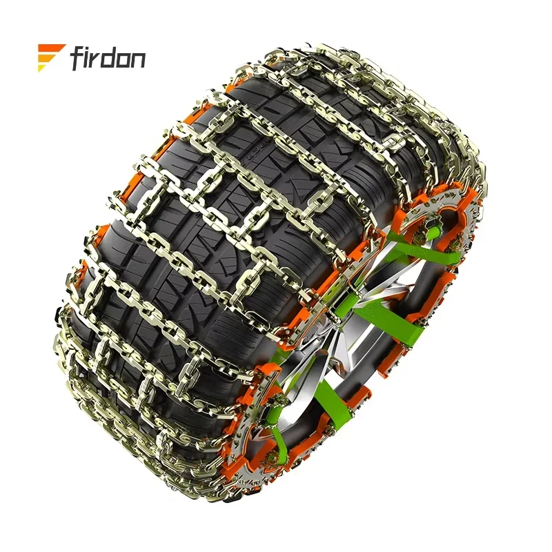 

Winter Car Accessories New Steel Anti-Skid Chains Snow Tire Wheels Strengthened for Better Grip snow chain truck