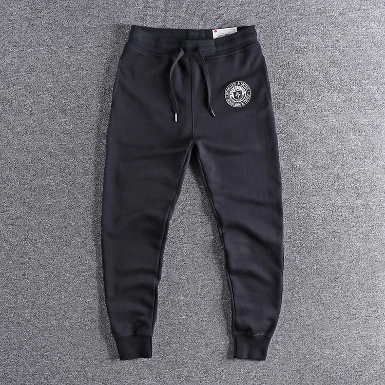 Washed Denim Jogger Pants Men's Casual Sweatpants Youth Style Fashion Urban Autumn New Arrival Small Foot Loose Fit Trousers