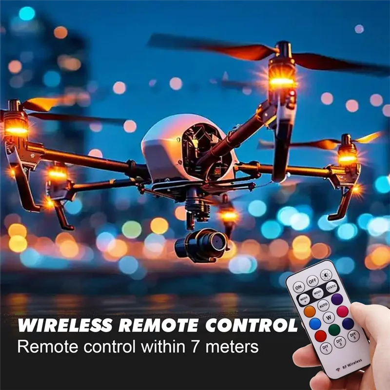 CJSD-Wireless Rock Lights Fortrucks Luci a LED per auto Luci a LED wireless interne