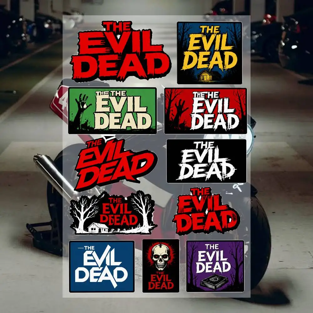 

T-he Evil Dead Aesthetic Graffiti Stickers Waterproof PVC Decals for Car Motorcycle Skateboard Helmet Notebook