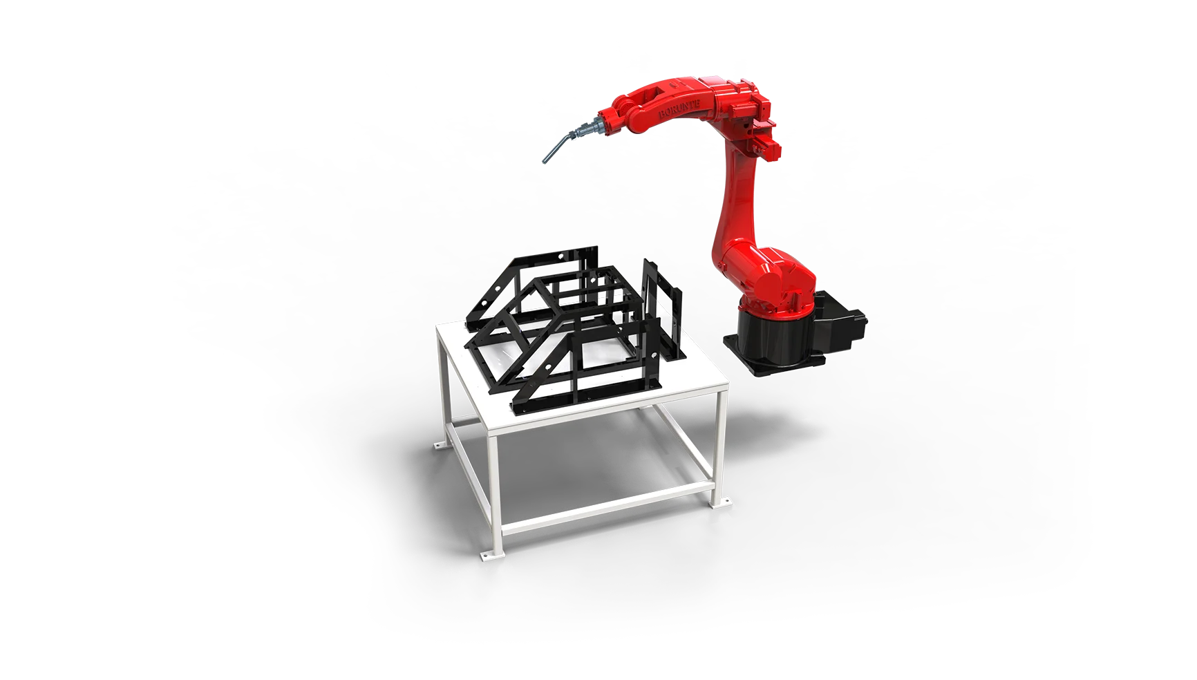 Six Axis Industrial Welding Robotic Arm BRTIRWD1506A Industrial Robot BORUNTE Robot Arm