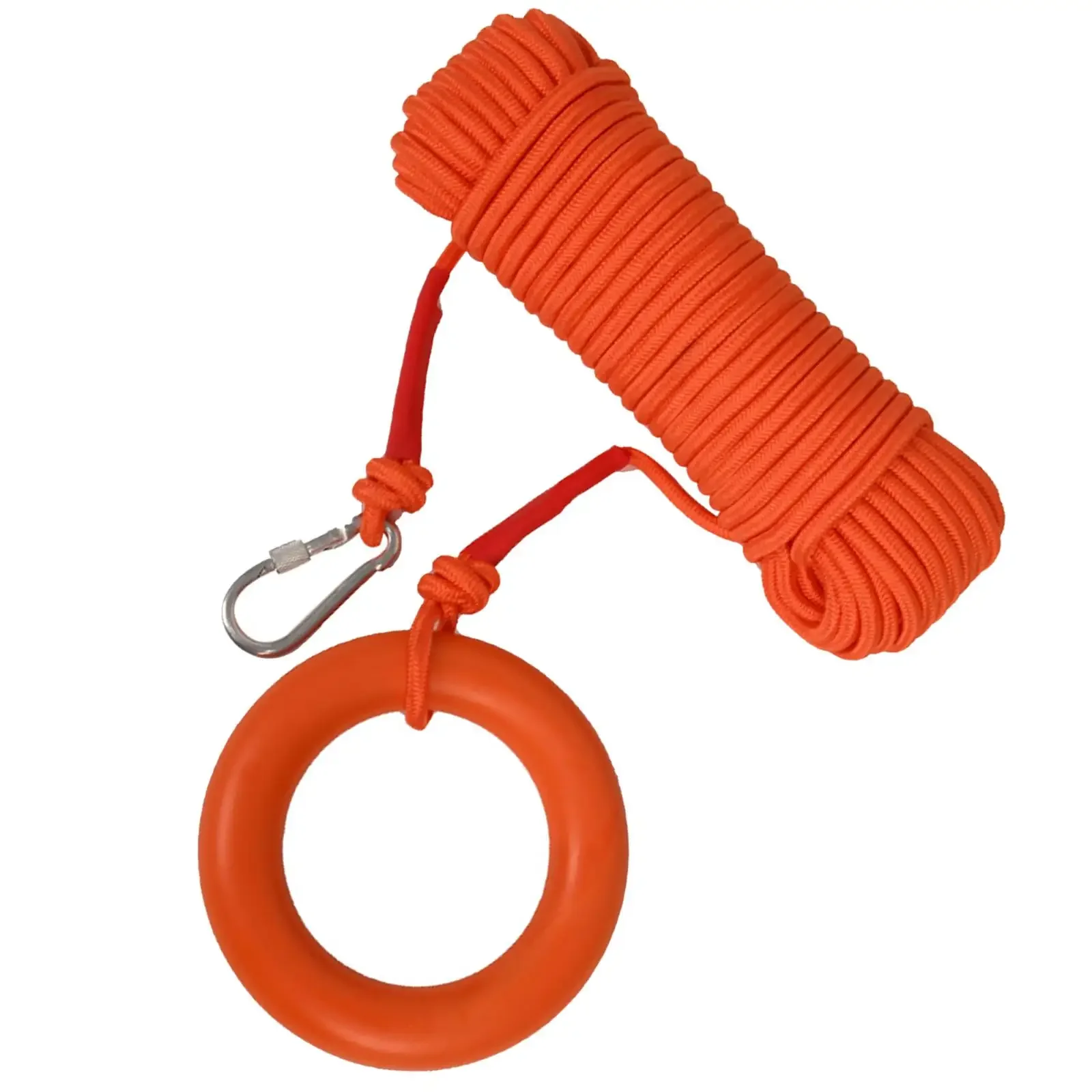 Life Saving Rope Accessories Lifeguard Tool Water Floating Reflective Rope for Boating Canoeing Water Sports Yacht Sailing Kayak