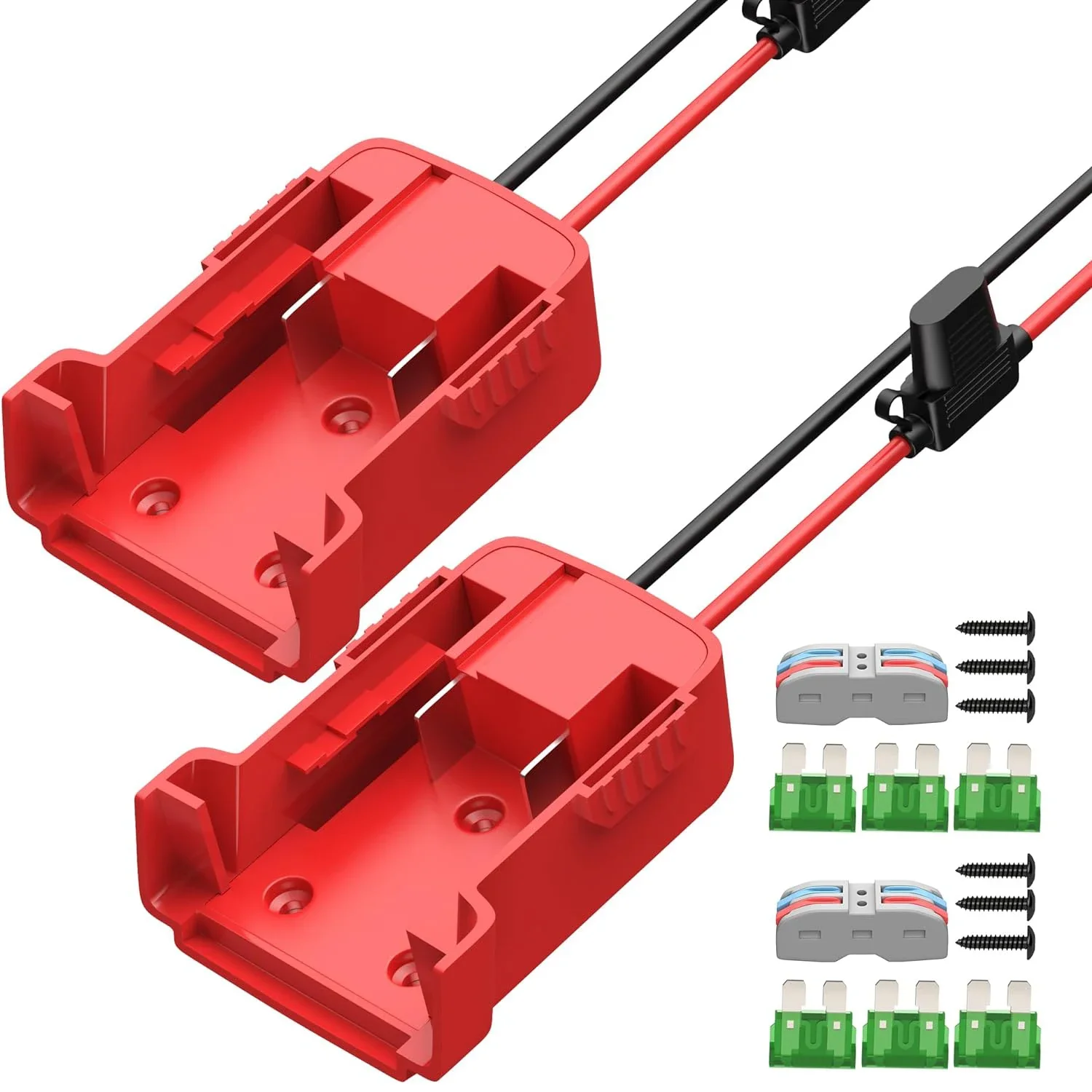 2 шт. адаптер для аккумулятора M18 адаптер для аккумулятора Convertisseur Kit d'adaptateur de battery 18 В Câbl