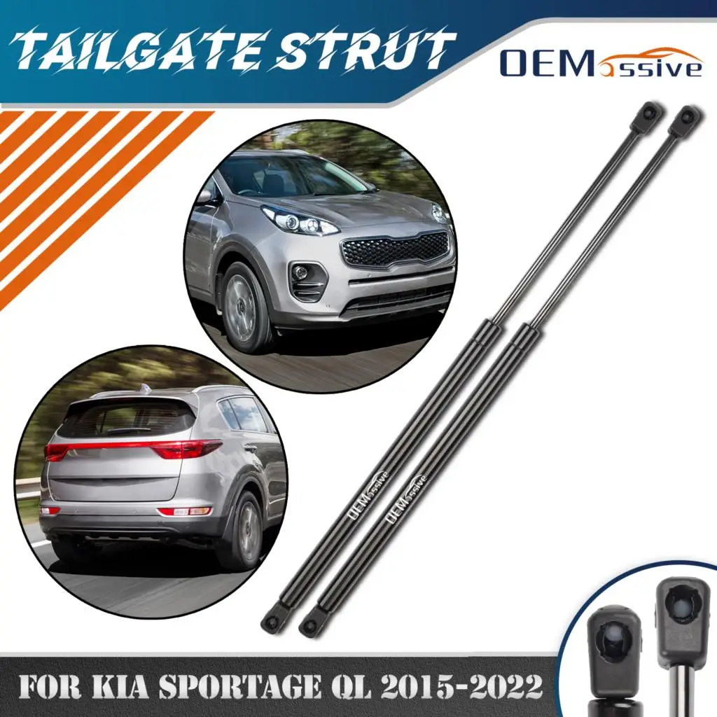 1 Pair Tailgate Strut Rear Door Trunk Gas Spring Shock Support For Kia Storage QL 2015-2022 SUV Not For Electric Struts Model