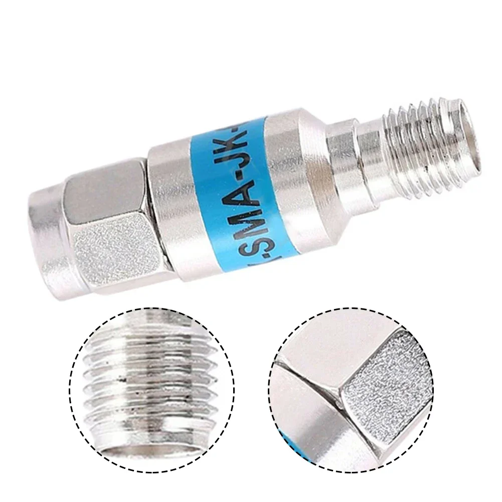 SMA DC Block DC 6GHz 2W Ternary Alloy DC Block Tri-Element Alloy Straightener Mini Insulator RF Signal Connector 50Ω For Signal