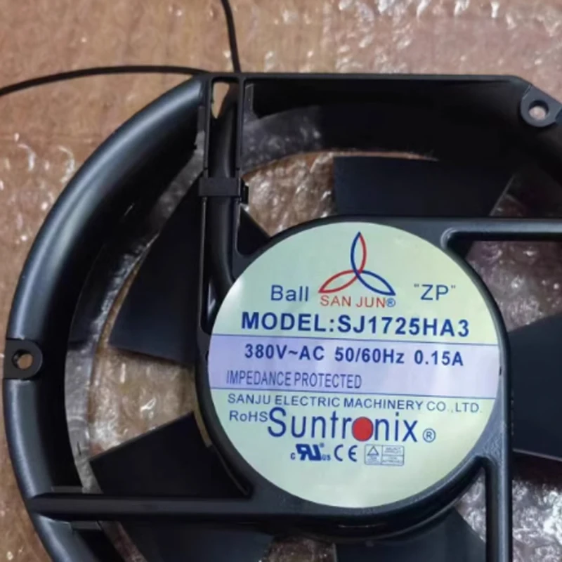 SJ1725HA1/2/3 110 V/220 V/380 V 17 cm Hochtemperatur-Lüfter 17251