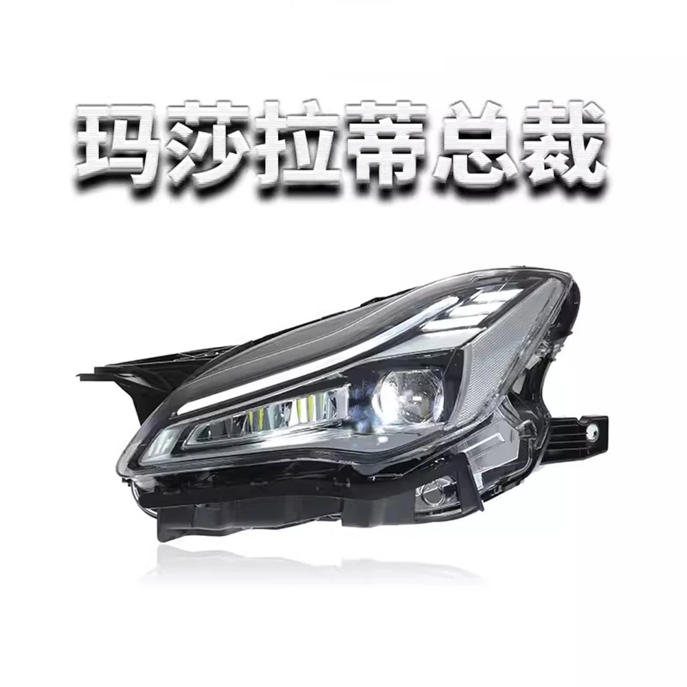 

Car front lamp Headlight headlamp assembly Daytime Running light DRL for 13-17 Maserati quattroporte Turn signal 2pcs