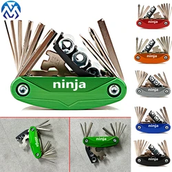 Juego de destornilladores de reparación para motocicleta, accesorios para ninja 400, 650, 300, 250, 250R, ZX14R, ZX10R, ZX6R, 1000, SX, H2, ZX7R, Z900RS, ZX4R